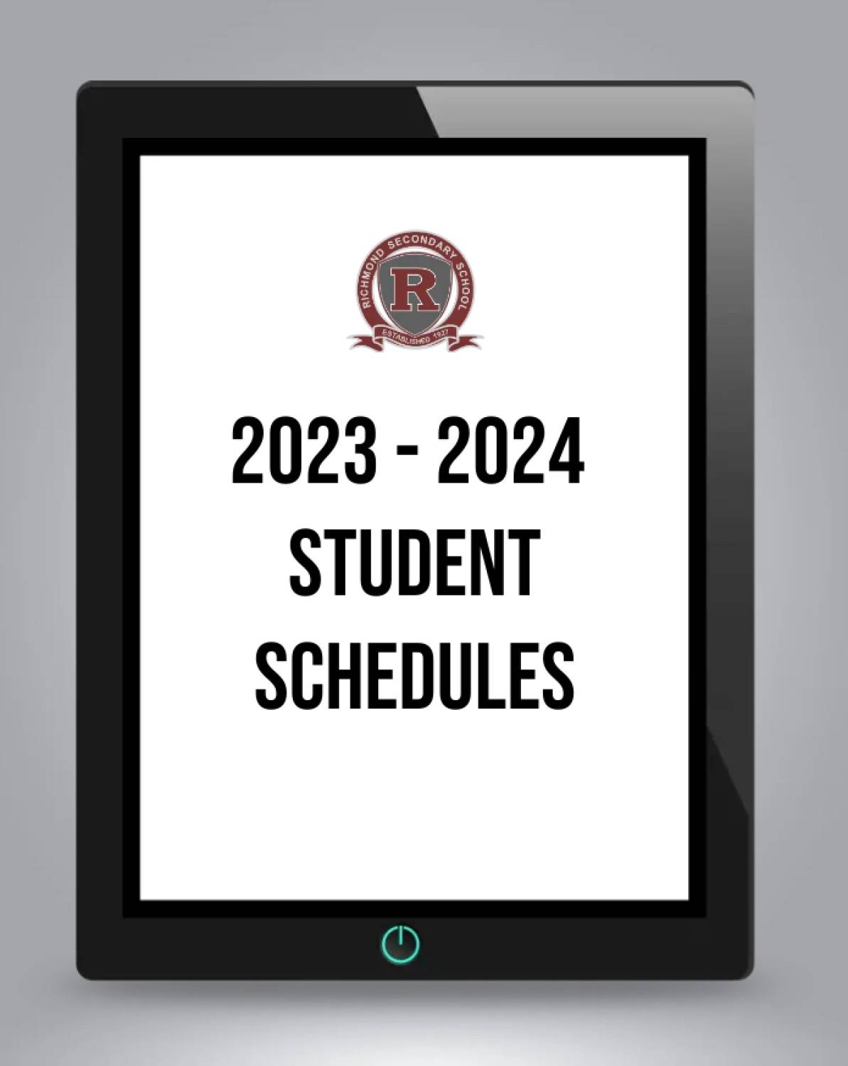 2023-2024 Student Schedules | Richmond Secondary School